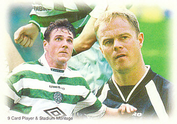 Montage (puzzle 2) Celtic Glasgow 1999 Futera Fans' Selection #74